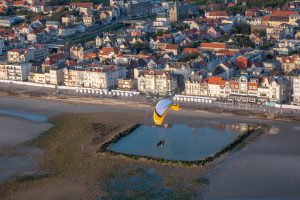 Vue aérienne WIMEREUX Digue