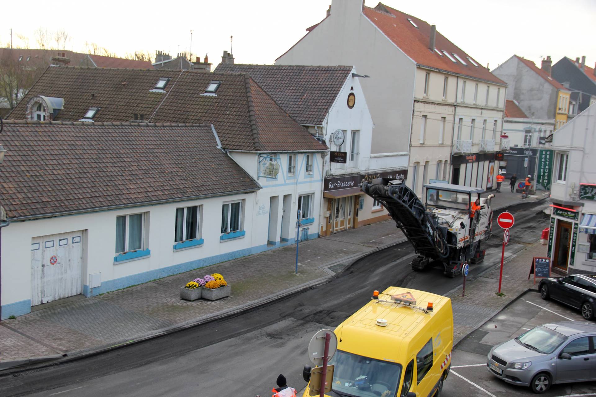 travaux rue carnot ville de wimereux