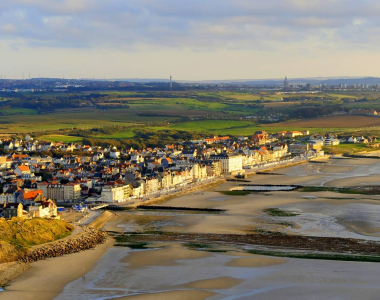 Vues aériennes de Wimereux